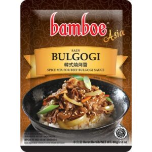 Bamboe Bulgogi Spice Mix for Beef Bulgogi Sauce 80g Bamboe Bulgogi Spice Mix for Beef Bulgogi Sauce 80g