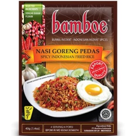 Bamboe Nasi Goreng Spicy Indonesian Fried Rice Instant Spices 40g