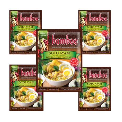 Bamboe Soto Ayam Pack of 5 (1) Bamboe Soto Ayam Pack Of 5 (1)