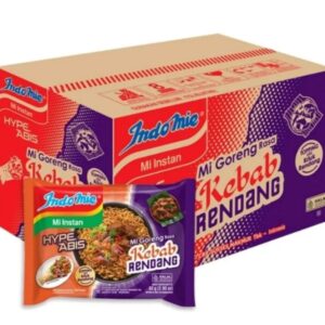Indomie Mi Goreng Hype Abis Spcicy Kebab Rendang Flavour BOX83g Indomie Mi Goreng Hype Abis Spcicy Kebab Rendang Flavour BOX83g