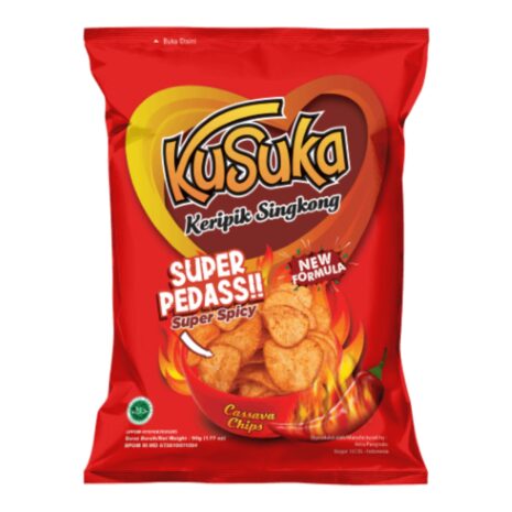 Kusuka Casava Chips Super Spicy 50g