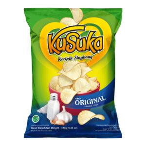 Kusuka Cassava Chips Original 180g Kusuka Cassava Chips Original 180g