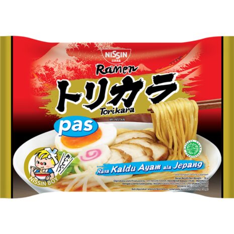 Nissin Soup Ramen Torikara Chicken Flavour 76g Nissin Soup Ramen Torikara Chicken Flavour 76g