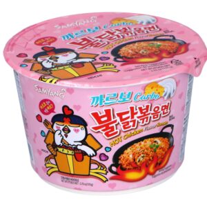 SAMYANG - RAMEN HOT CHICKEN CREAM CARBONARA FLAVOUR 105G BOWL