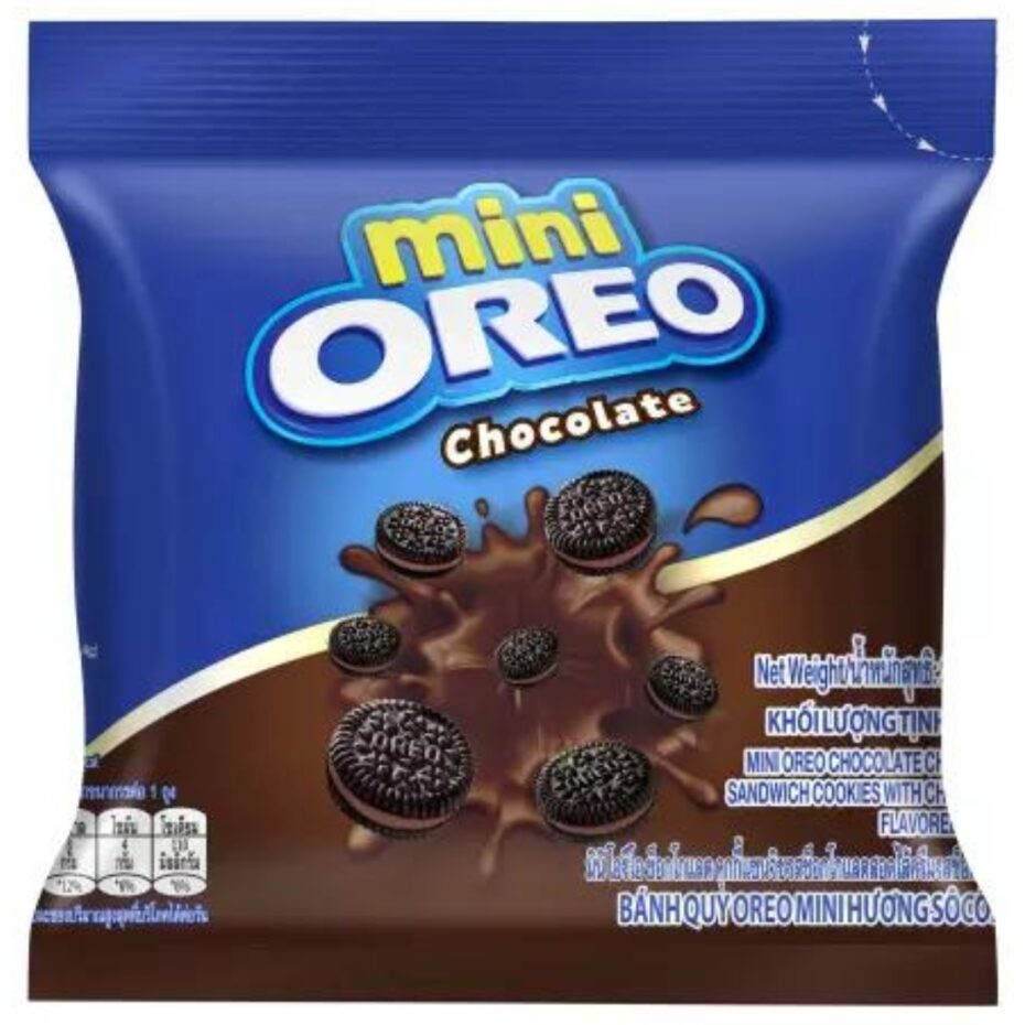 Mini Oreo Chocolate Sandwich Biscuit – 3 Snack Packs – Total 30 bags ...