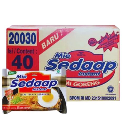 Mie Sedaap Mie Goreng Ayam Krispi BOX Mie Sedaap Mie Goreng Ayam Krispi Box