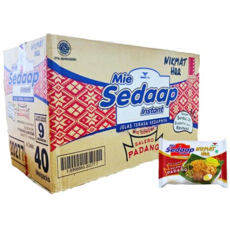 Mie Sedaap Mie Goreng Salero Padang BOX Mie Sedaap Mie Goreng Salero Padang Box