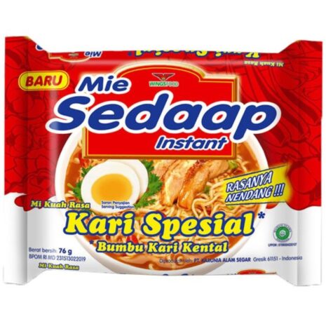 Mie Sedaap Mie Kari Kental Spesial Mie Sedaap Mie Kari Kental Spesial