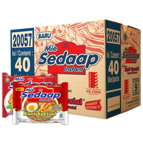 Mie Sedaap Mie Kari Kental Spesial BOX Mie Sedaap Mie Kari Kental Spesial Box