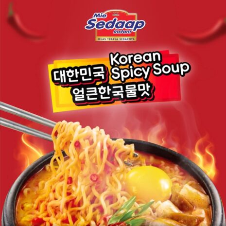Mie Sedaap Mie Korean Spicy Soupcommercial 2