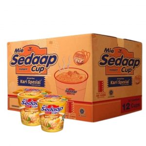 Mi Sedaap Cup Kari Special Box