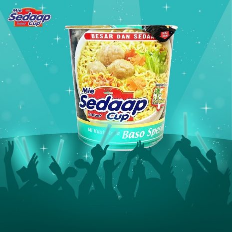 Mie Sedaap Cup Bakso Special. Commercial
