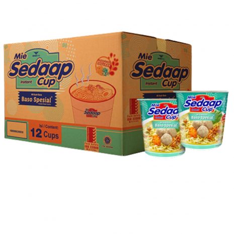 Mie Sedaap Cup Baso Special Box