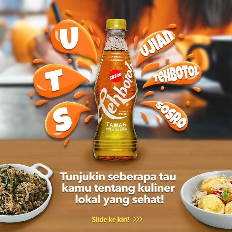 Sosro Original 350 Ml PET Tawar Commercial 2 Sosro Original 350 Ml Pet Tawar Commercial 2