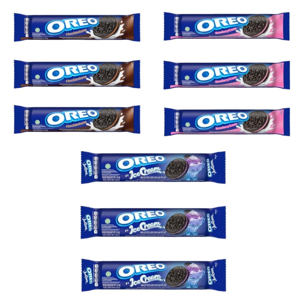 Oreo Bundle Oreo Bundle – 9 Cookies sandwiches Pack with 3 Flavours (Chocolate ...