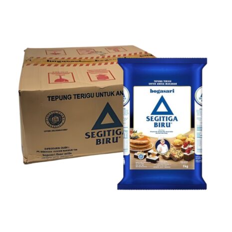 Bogasari Segitiga Biru 1kg Box Bogasari Segitiga Biru 1kg Box