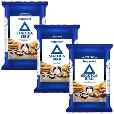 Bogasari Segitiga Biru 1kg Box Pack of 3 Bogasari Segitiga Biru 1kg Box Pack Of 3