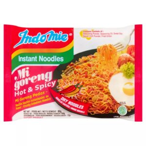 Indomie hot & spicy export 2pack of 5
