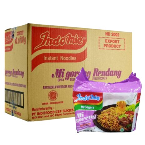 Indomie rendang export box pack of 5