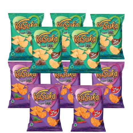 Kusuka yam chips beef & lime box 10