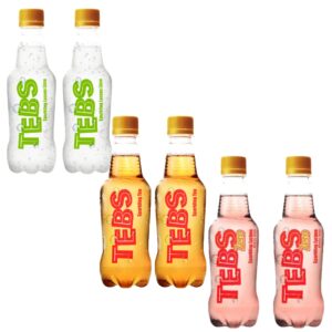 Tebs sparkling bundle fruit mix pack of 6