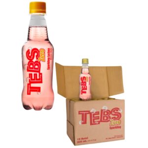 Tebs sparkling strawberry zero box