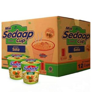 Mie sedaap cup soto box