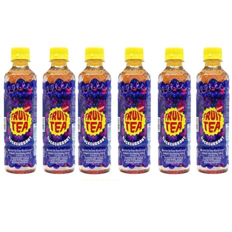 Sosro fruit tea blackcurrant bottle 350 ml pack of 6