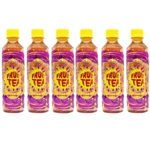 Sosro fruit tea passion fruit bottle 350 ml pack of 6