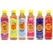 Sosro fruit tea passion fruit lemonn freeze strawberry blackcurrant apple bottle 350 ml mixed pack of 6
