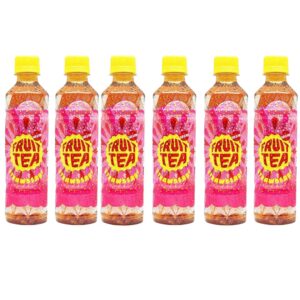 Sosro fruit tea strawberry bottle 350 ml pack of 6
