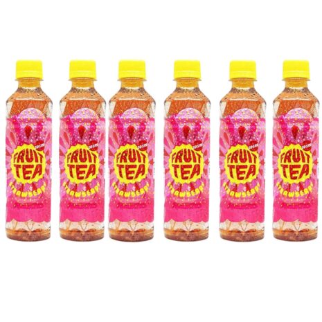 Sosro Fruit Tea Strawberry Bottle 350 ml Pack of 6 Sosro fruit tea strawberry bottle 350 ml pack of 6