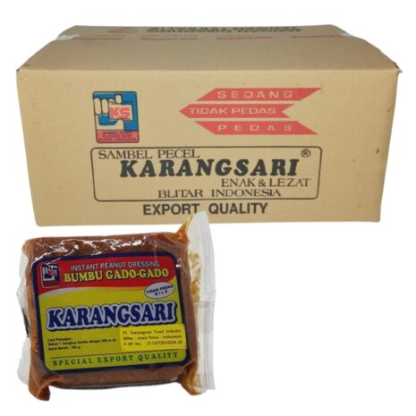BUMBU PECEL KARANGSARI GADO GADO Box Bumbu pecel karangsari gado gado box