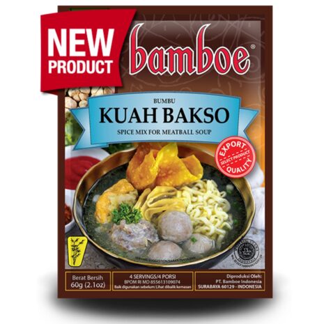 Kuah Bakso Bamboe sachet Kuah bakso bamboe sachet