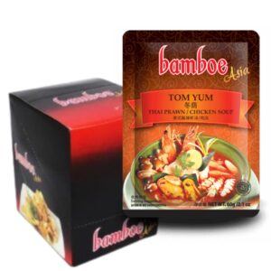 Tom yum bamboe box