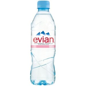 EVIAN BOTTLE 500ML 