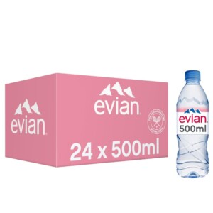 EVIAN BOTTLE 500ML x 24 Pack