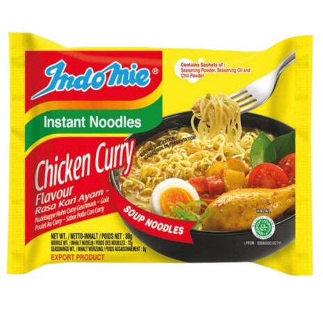 Indomie Mi Goreng Instant Noodle Chicken Curry packet Indomie Mi Goreng Instant Noodle Chicken Curry packet