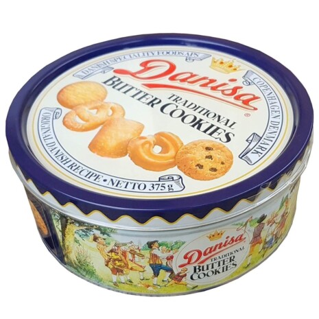 Danisa Traditional Butter Cookies front 