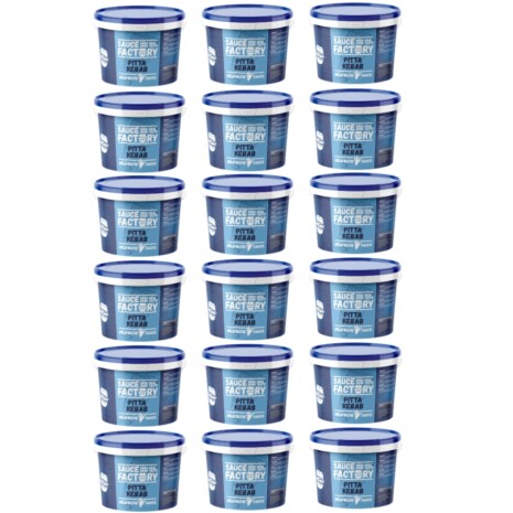 Factory-Bucket-5L- Pita Kebab pack of 18