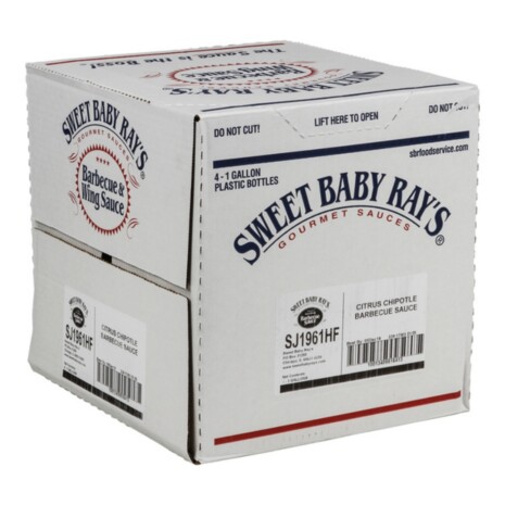 Sweet Baby Ray's Sauce Barbecue Chipotle Citrus box