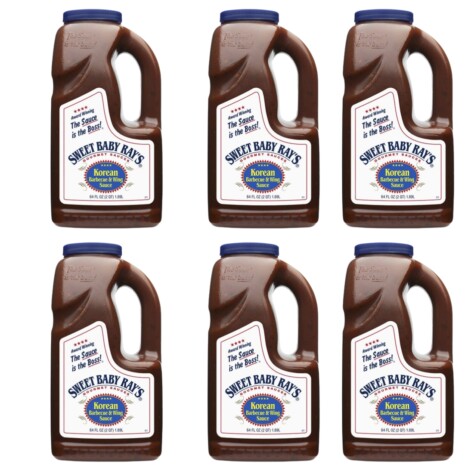 Sweet Baby Ray's Sauce Barbecue Korean Pack of 6 