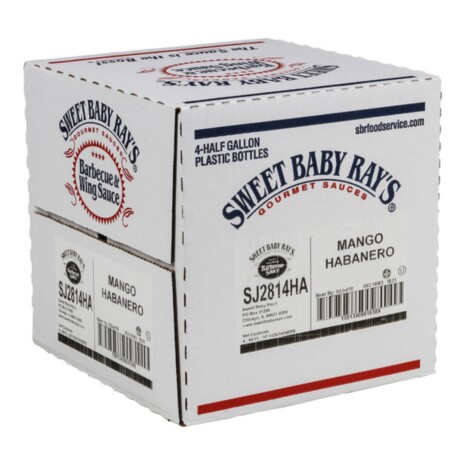 _Sweet Baby Ray's Sauce Mango Habanero case of 4 