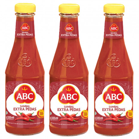 ABC Sambal Extra Pack of 3 