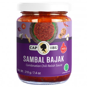 _CAP IBU Sambal Bajak Hot 210g