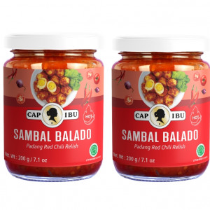 _CAP IBU Sambal Balado Hot 200g Pack of 2