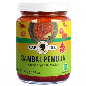 _CAP IBU Sambal Pemuda Extra Hot Hot 210g 