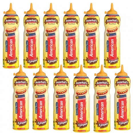 Nawhal's American Mustard 12 bottles 950 ML - Bottle