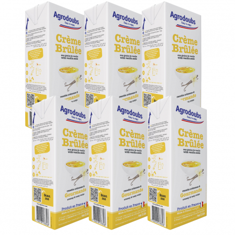 Creme Brulée 1kg pack of 6 Creme Brulée 1kg pack of 6