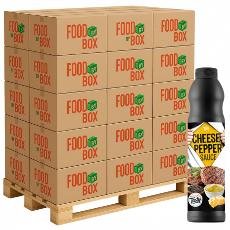 Sauce Cheese peper 900ml pallet
